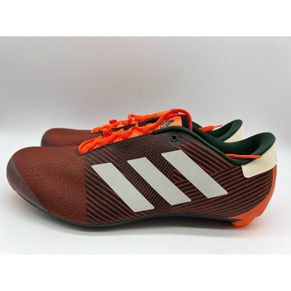 Adidas The Road Cycling Shoes Orange GY6810 Unisex Size Men’s 10.5/Women 11.5 - Picture 2 of 12